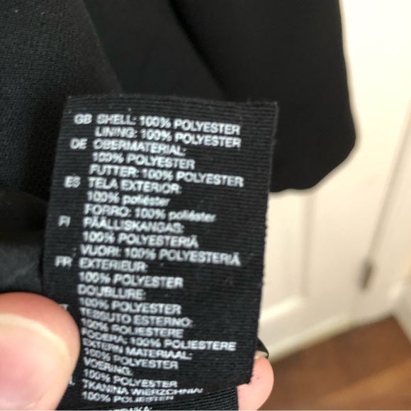 PARIS ATELIER & other stories oversized black blazer size 8 - Picture 10 of 14